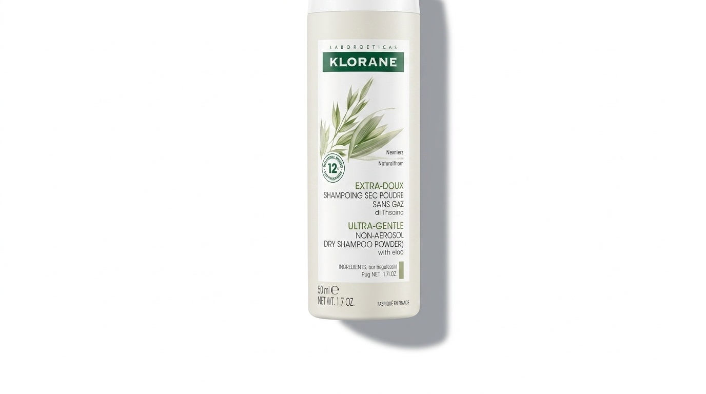 A Klorane Dry Shampoo with Oat Milk